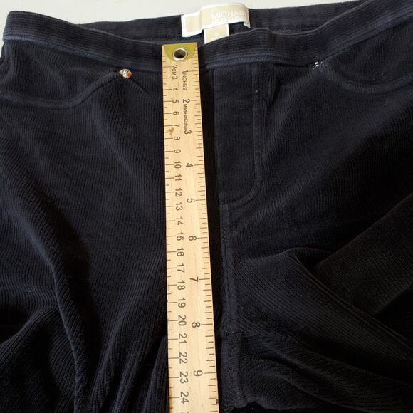 Michael Kors Pants Womens Small Ankle Pull On Elastic Waist Faux Pockets - Picture 5 of 15